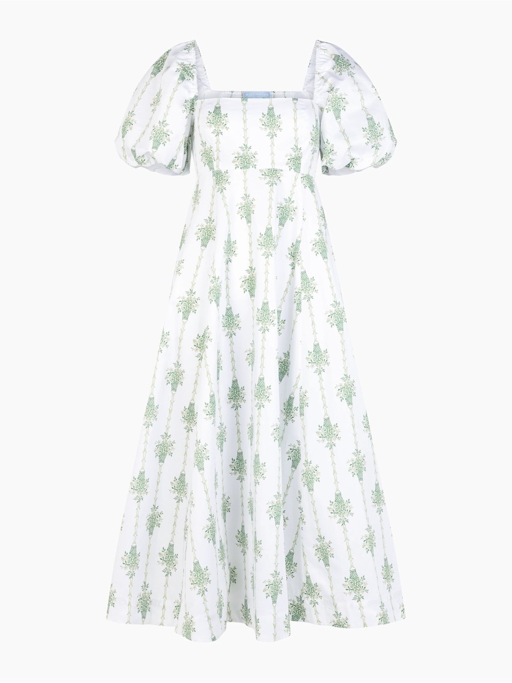 Hill House Matilda Dress Apple Green Basket Stripe NWT - Picture 5 of 5